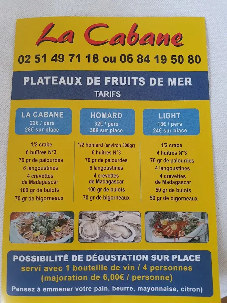 Menu_La Cabane & Co_Barre-de-Monts_image_3