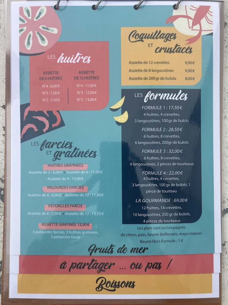 Menu_Manuia bar à huîtres_Barre-de-Monts_image_1