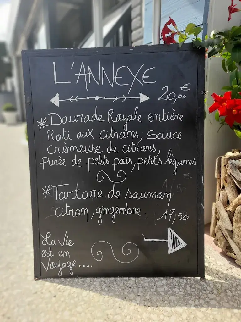 Menu_L' ANNEXE Cuisine Iodée Fromentine. Vendée._Barre-de-Monts_immagine_3