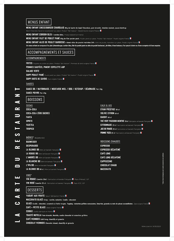Menu_Brut Butcher - Le Fast Food du Boucher_Andrézieux-Bouthéon_image_4