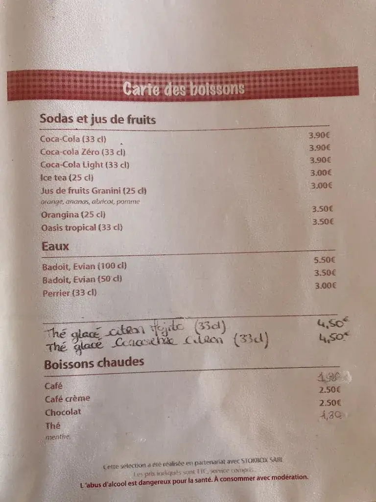 Menu_Restaurant Marocain Le Ryad ( Délice Oriental )_Sablé-sur-Sarthe_image_1