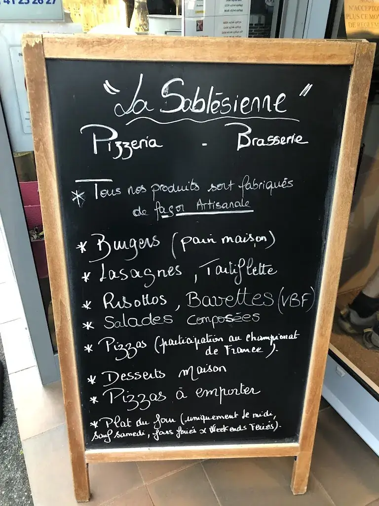 Menu_La Sablésienne * Restaurant-Pizzeria-Caviste_Sablé-sur-Sarthe_image_3