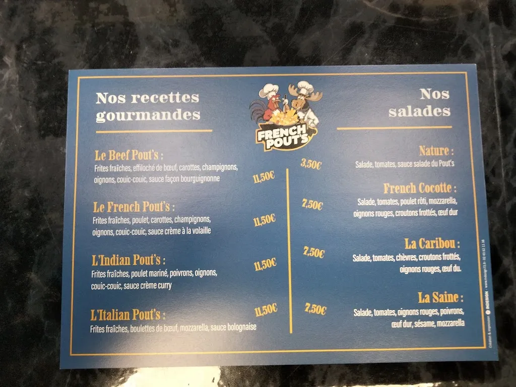 Menu_French Pout's_Sablé-sur-Sarthe_image_1