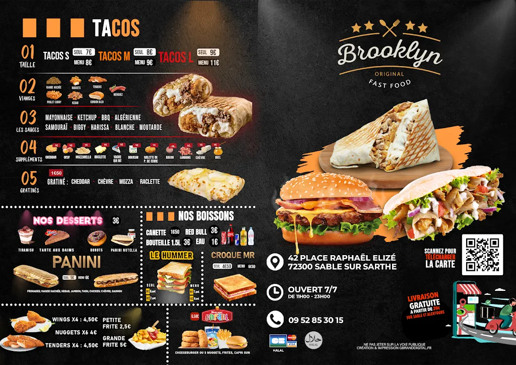 Menu_Brooklyn street food_Sablé-sur-Sarthe_image_2