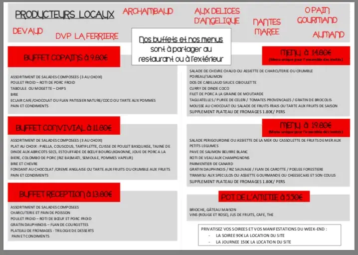 Menu_restaurant la Folie_Chaize-le-Vicomte_image_1