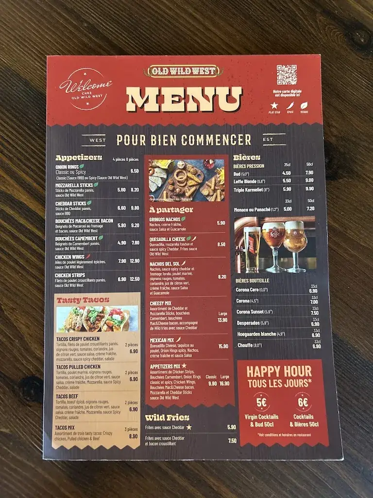 Menu_Old Wild West_Chapelle-Saint-Aubin_image_1