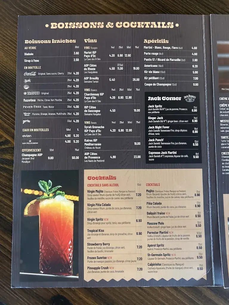 Menu_Old Wild West_Chapelle-Saint-Aubin_image_2