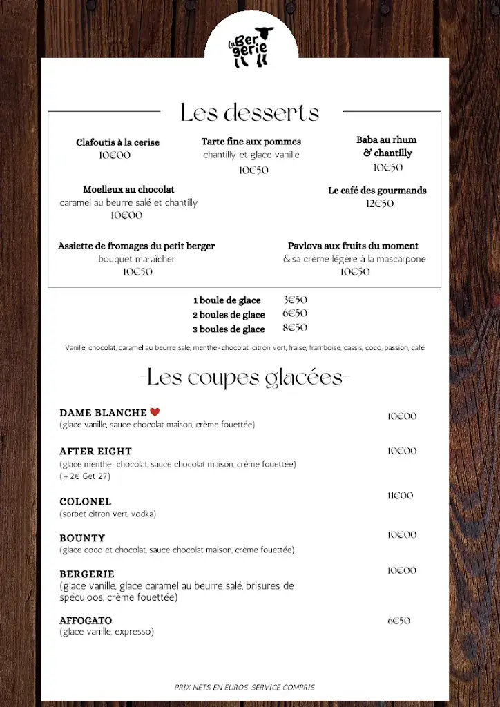 Menu_La Bergerie La Baule_Baule-Escoublac_image_3