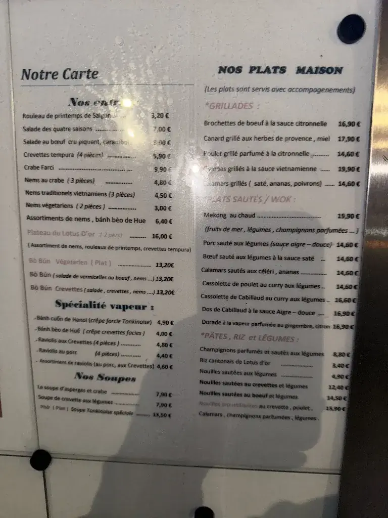 Menu_Le Lotus D'or_Baule-Escoublac_image_4