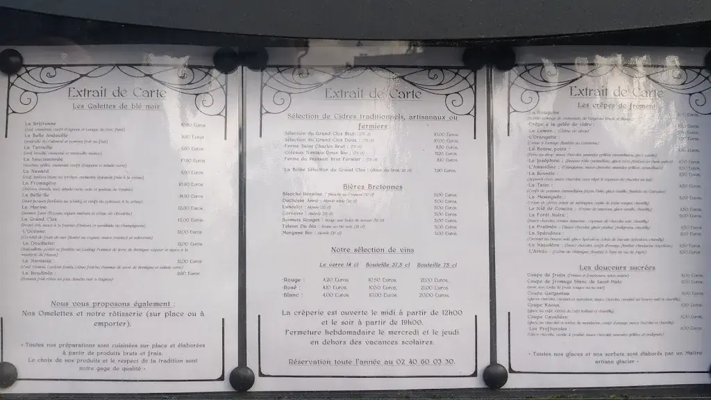 Menu_La Ferme du Grand Clos_Baule-Escoublac_image_3