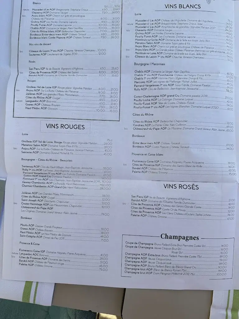 Menu_Le Café des Ecailles_Baule-Escoublac_image_1