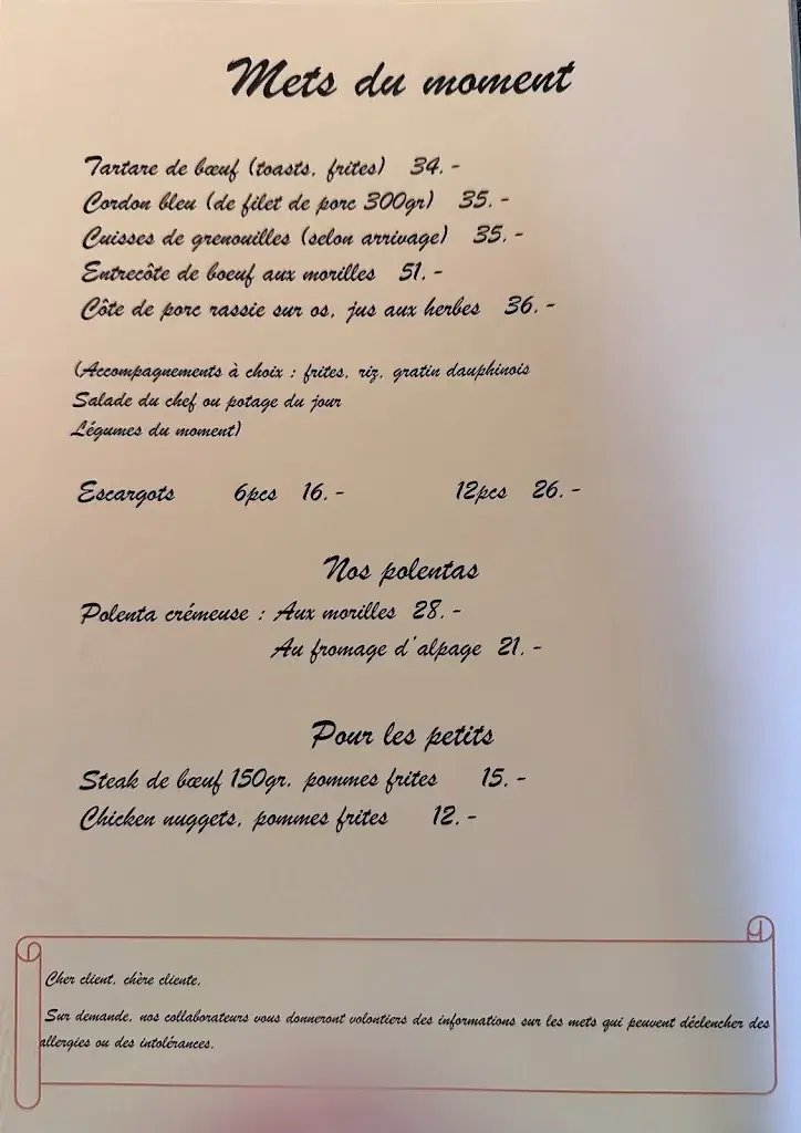 Menu_La Châtaigneraie_Collonges_image_4