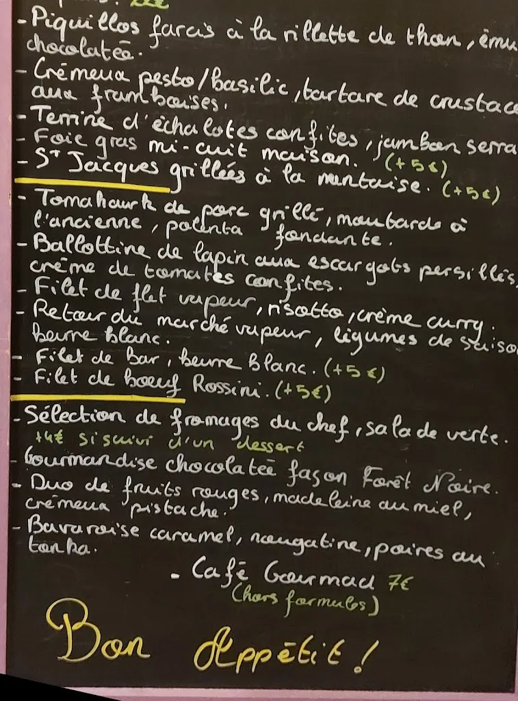 Menu_La Parenthèse_Sorinières_imagen_4