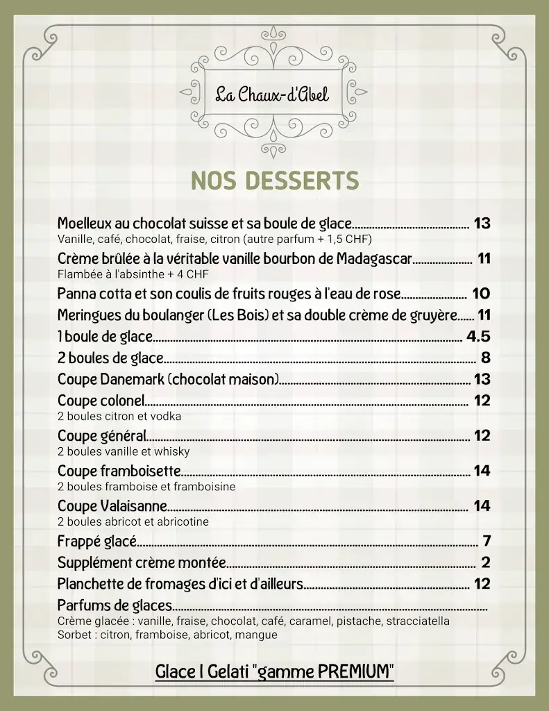 Menu_Restaurant La Chaux d'Abel_Ferrière_image_1