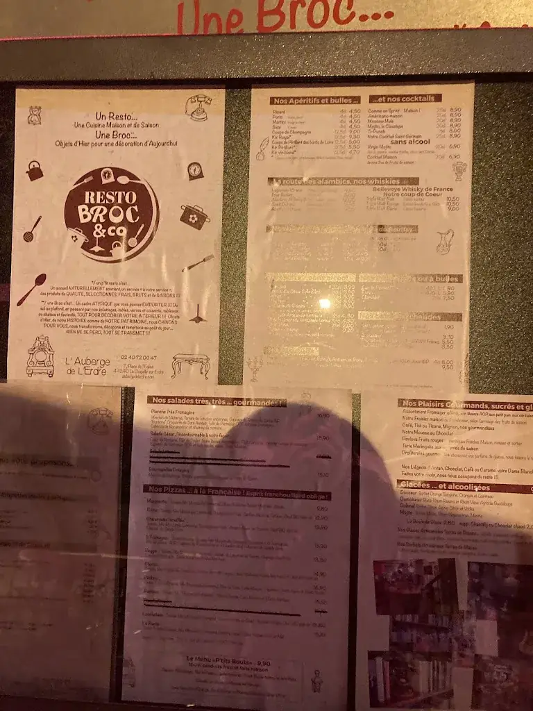 Menü_Auberge de l'Erdre_Chapelle-sur-Erdre_Bild_1