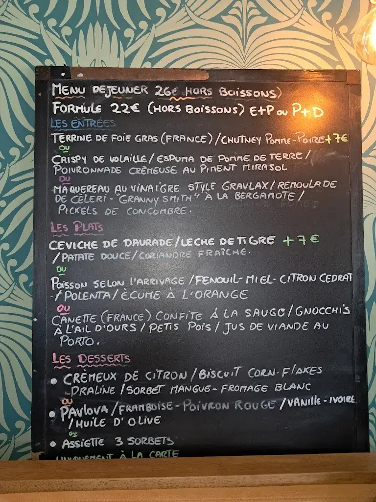 Menü_Restaurant Le Bouquet Garni_Chapelle-sur-Erdre_Bild_1