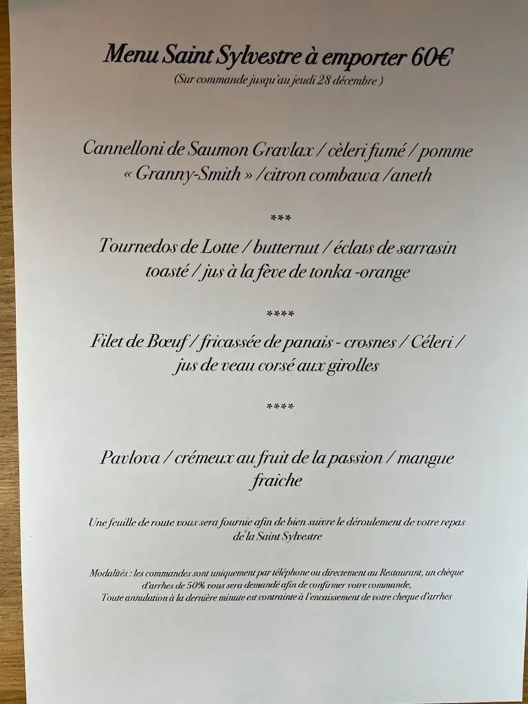 Menü_Restaurant Le Bouquet Garni_Chapelle-sur-Erdre_Bild_4