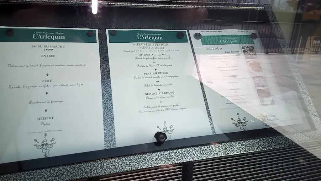 Menu_Restaurant d'application L'arlequin_Montmélian_image_3