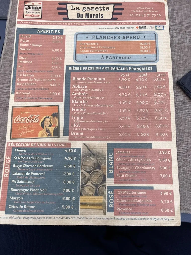 Menu_Le Marais_Ferté-Bernard_image_1