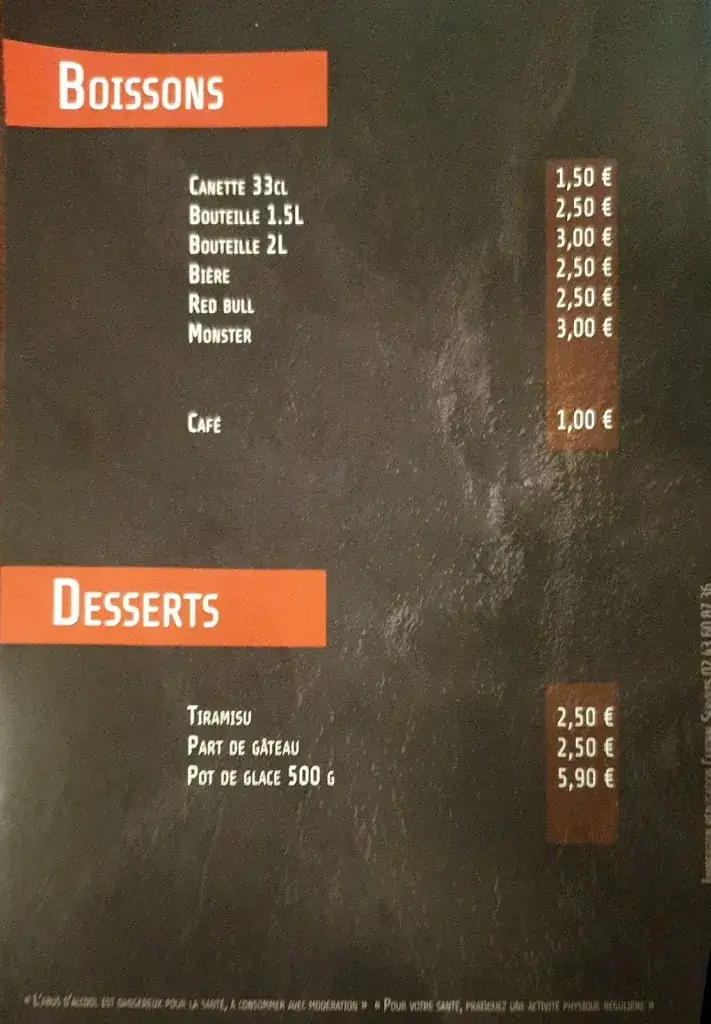 Menu_Le Fast Food Kebab_Ferté-Bernard_image_1