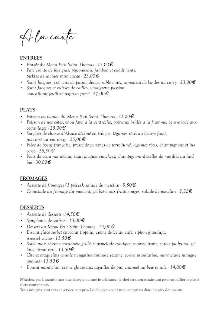 Menu_Le Petit St Thomas_Garnache_image_3