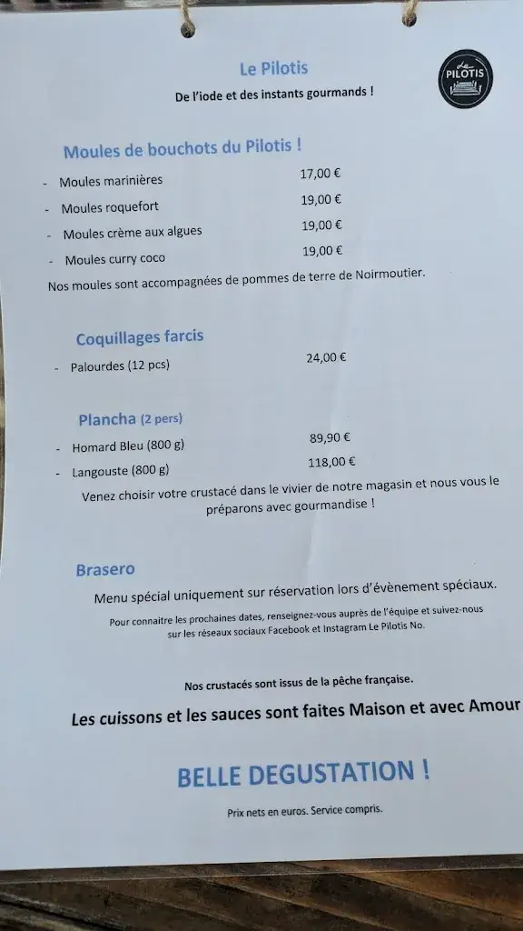 Menu_Le Pilotis_Guérinière_image_4