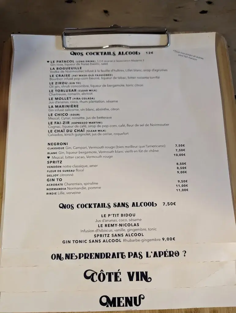 Menu_Chez Patacol_Guérinière_imagen_3