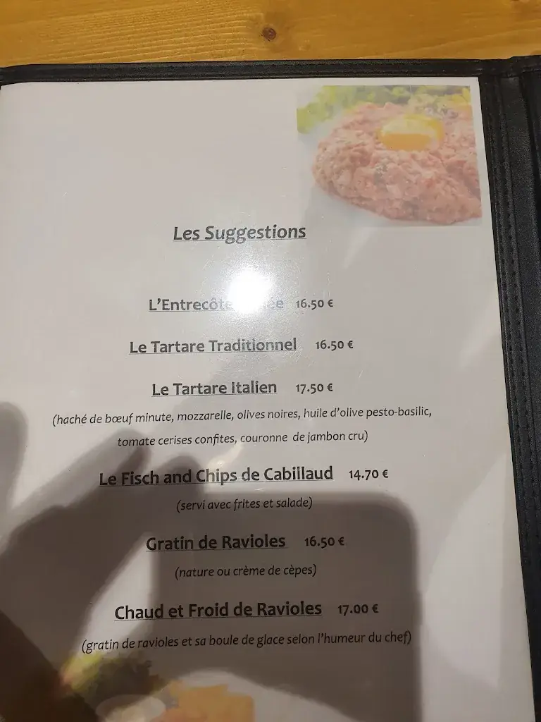 Menü_Restaurant La Scala_Montmélian_Bild_1