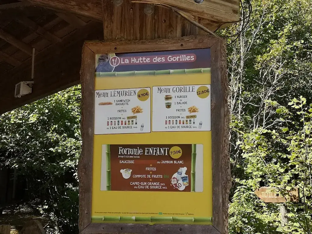 Menu_La Hutte des Gorilles_Romagne_image_3