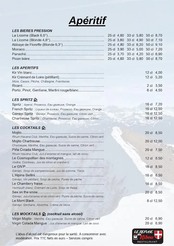 Menu_Le Refuge de Ribou_Tessoualle_image_4