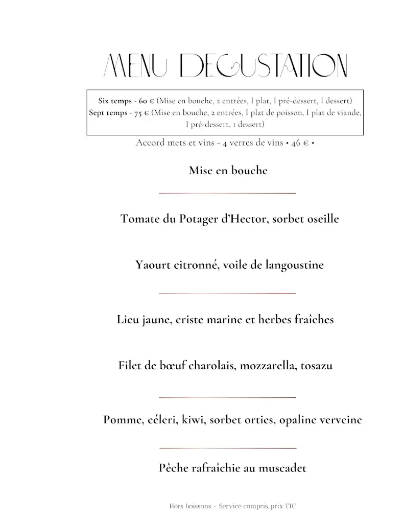 Menu_Restaurant Le Saint Paul_Préfailles_immagine_2