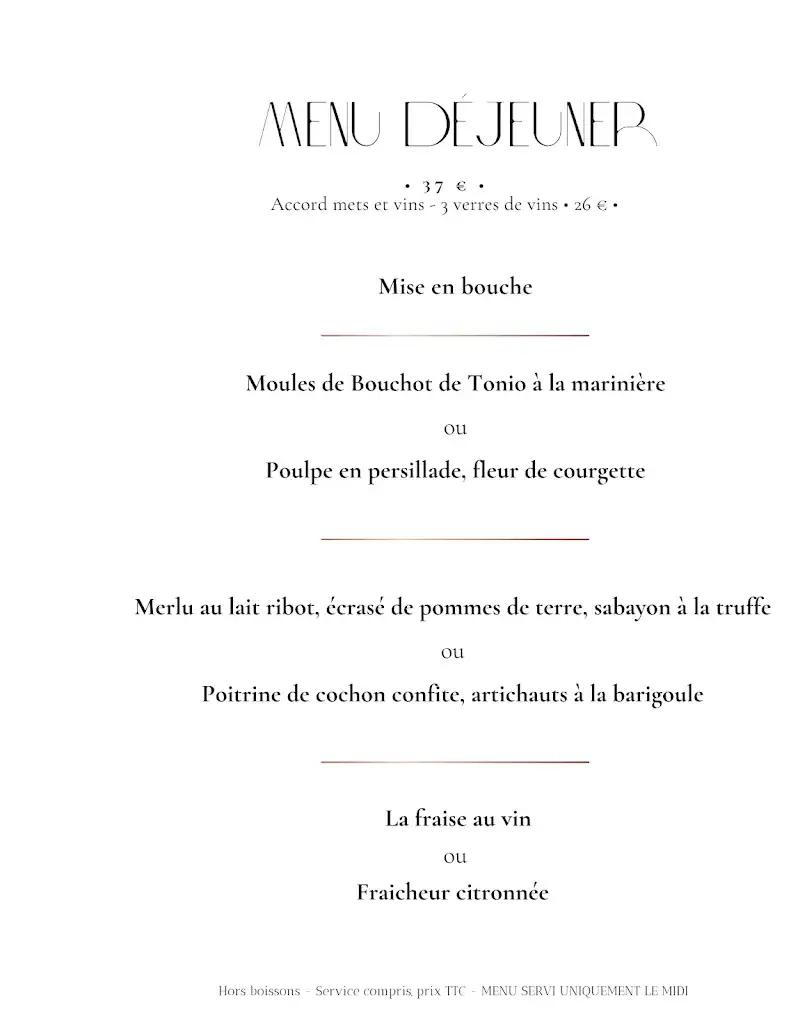 Menu_Restaurant Le Saint Paul_Préfailles_immagine_3
