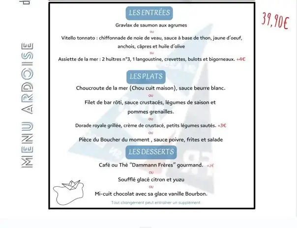 Menu_Restaurant La Flottille Préfailles_Préfailles_image_3