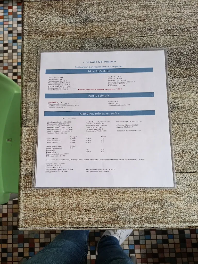 Menu_La Casa Del Papou_Plaine-sur-Mer_image_4