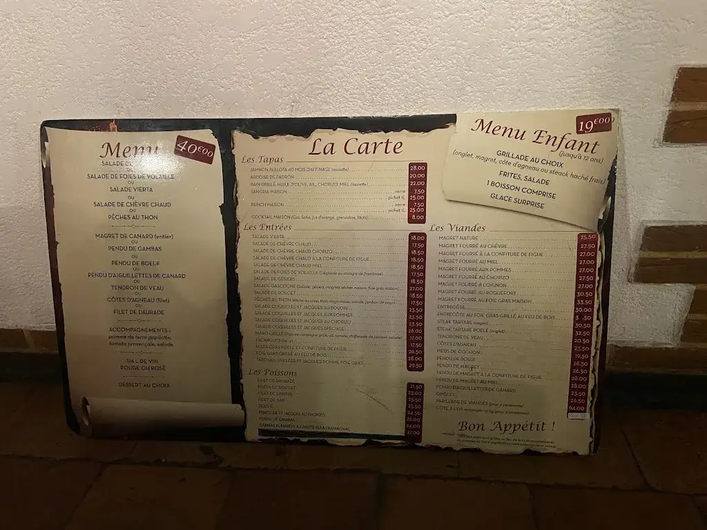 Menu_La Vierta du Tzigane_Varennes_image_1