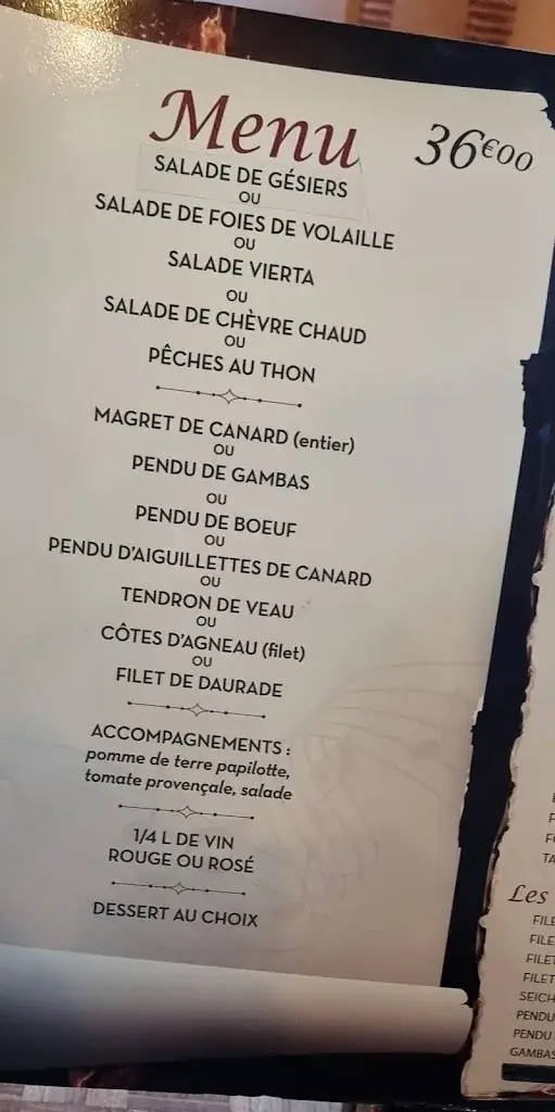 Menu_La Vierta du Tzigane_Varennes_image_4