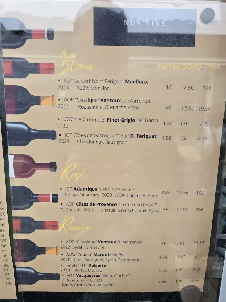 Menu_La gargote aux épices_Tranche-sur-Mer_image_2