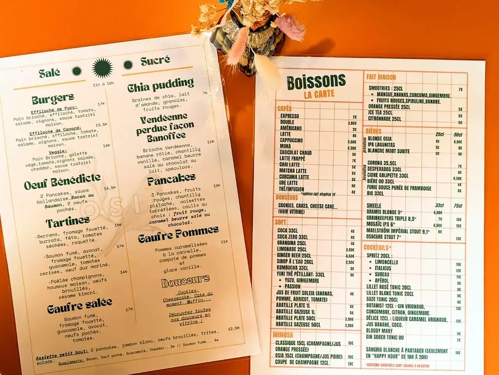 Menu_OSIA Brunch / Bar_Tranche-sur-Mer_image_4