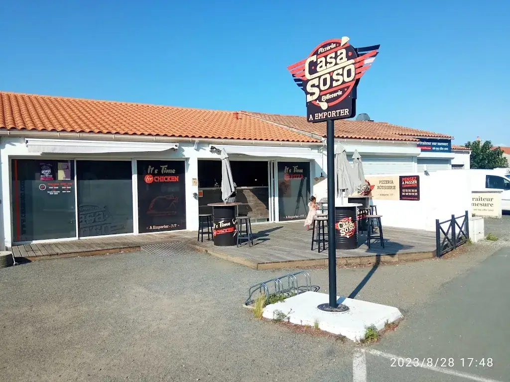 Casa So'so restaurant in Tranche-sur-Mer