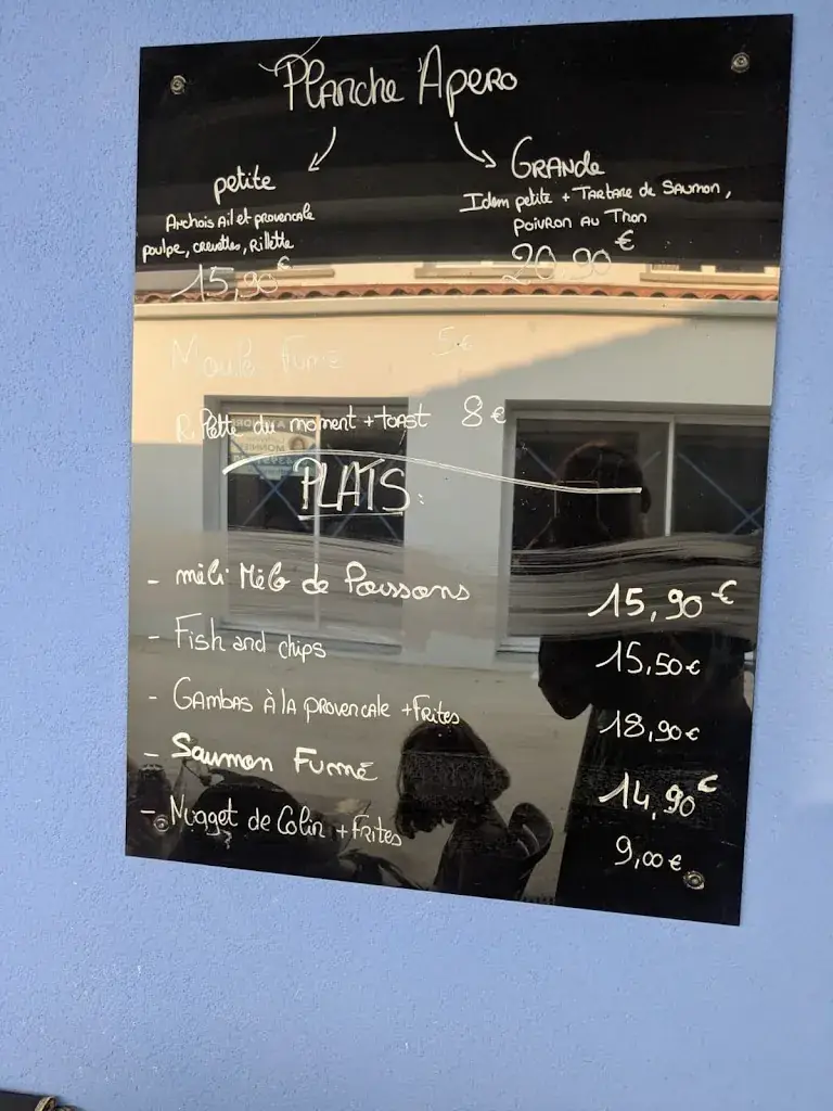 Menu_La Poissonnerie La Grière Aux Viviers De La Baie_Tranche-sur-Mer_image_2