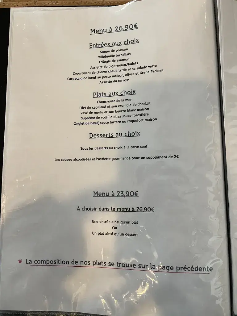 Menu_Restaurant LA GODILLE_Turballe_image_3