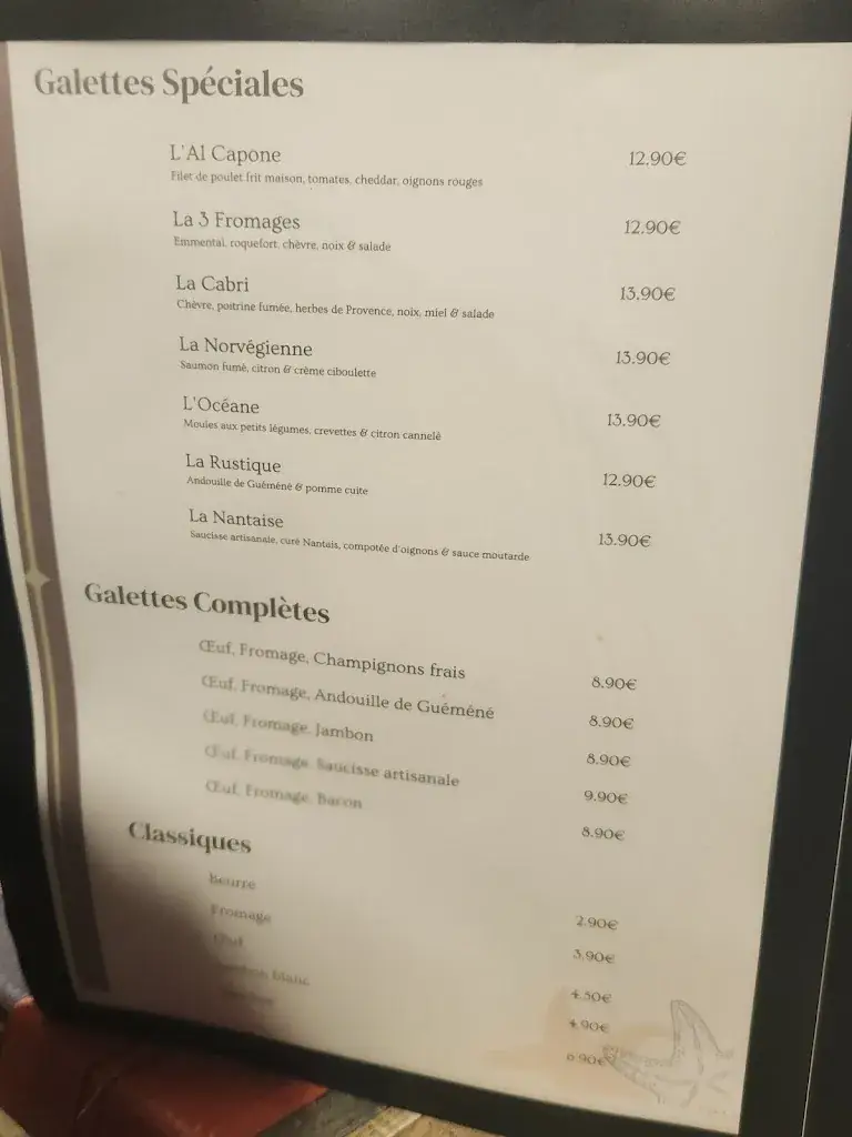 Menu_La Banquette by La Passerelle_Turballe_image_1