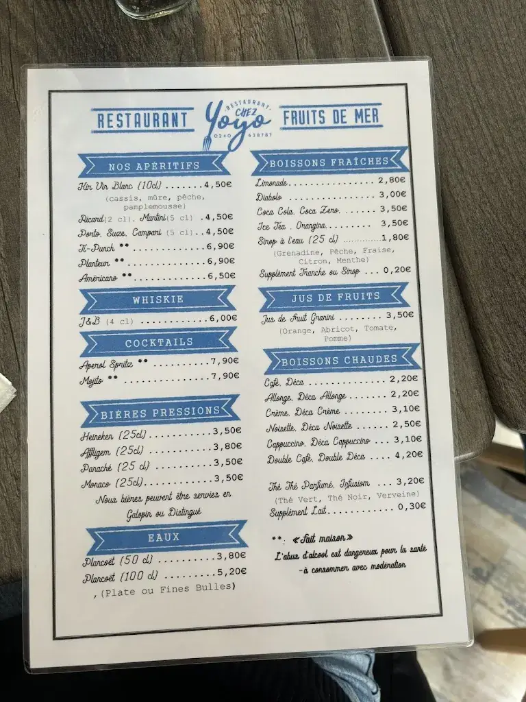 Menu_Restaurant Chez Yoyo_Turballe_image_4