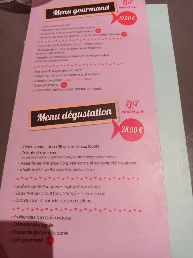 Menu_Restaurant l'Océane_Turballe_image_1