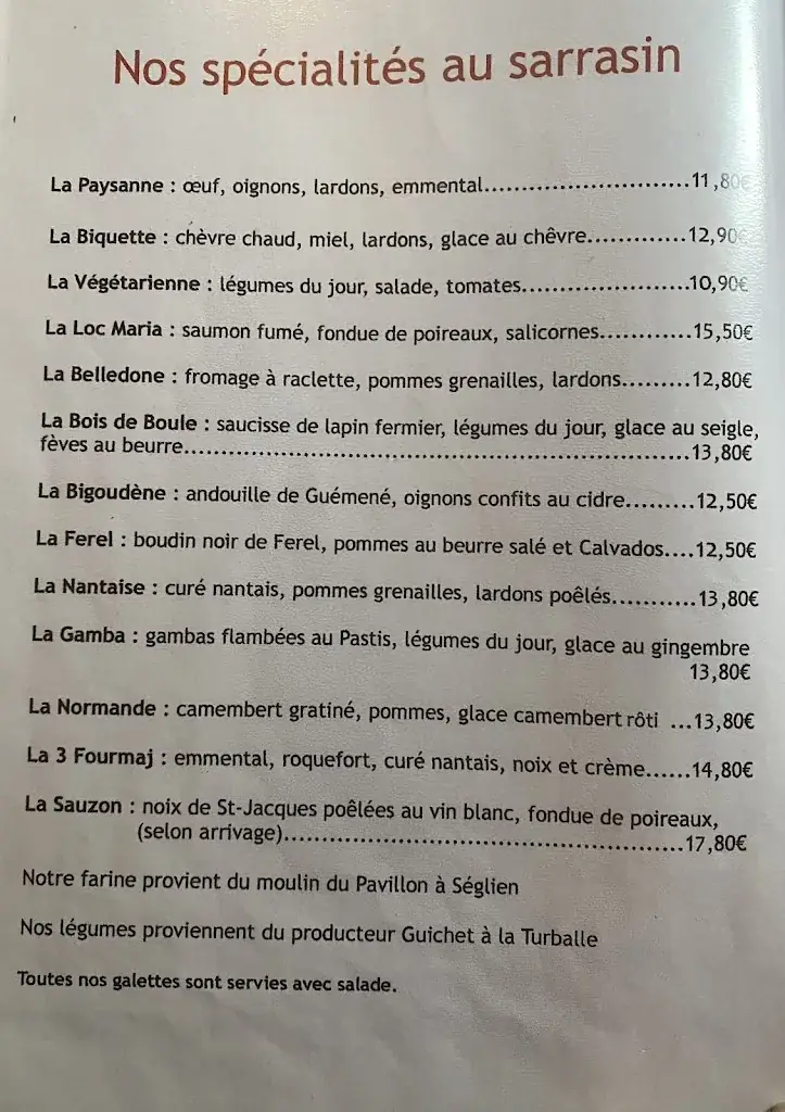 Menu_Crêperie du Plat Pays_Turballe_image_1