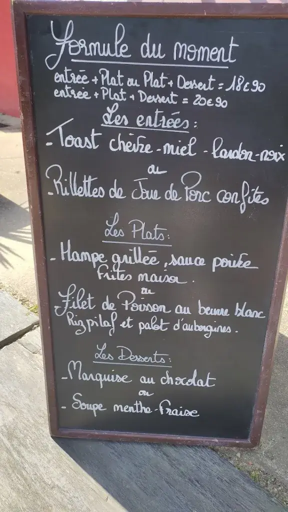 Menu_La Table de Papa_Bignon_image_1