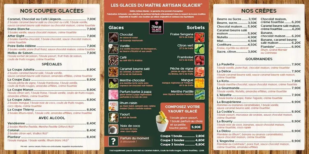 Menu_Restaurant de la Courillère_Boupère_image_3