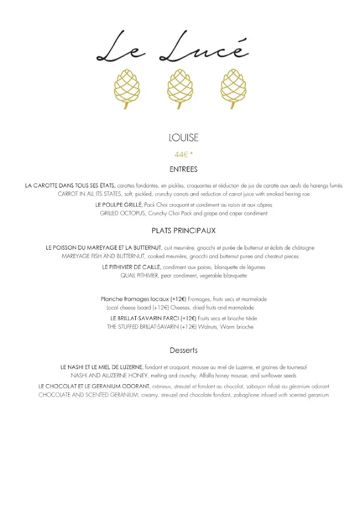 Menu_Le Lucé restaurant_Grand-Lucé_image_2