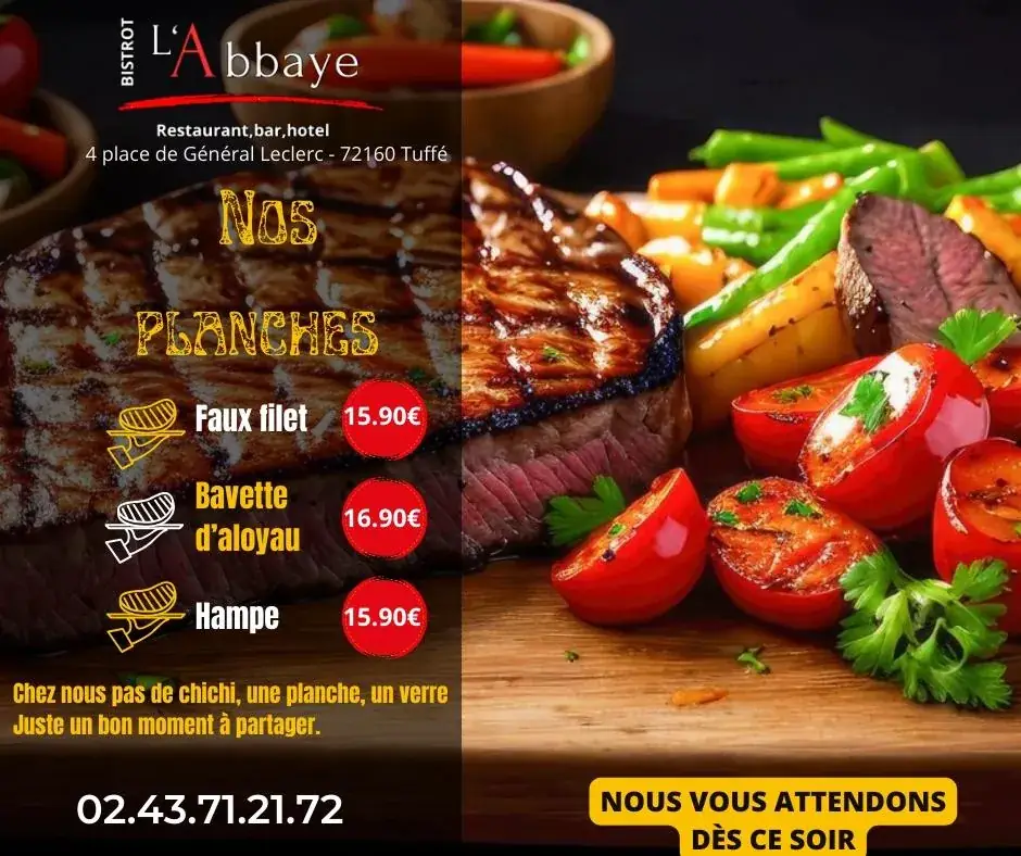 Menu_Bistrot De L'abbaye_Chéronne_immagine_2