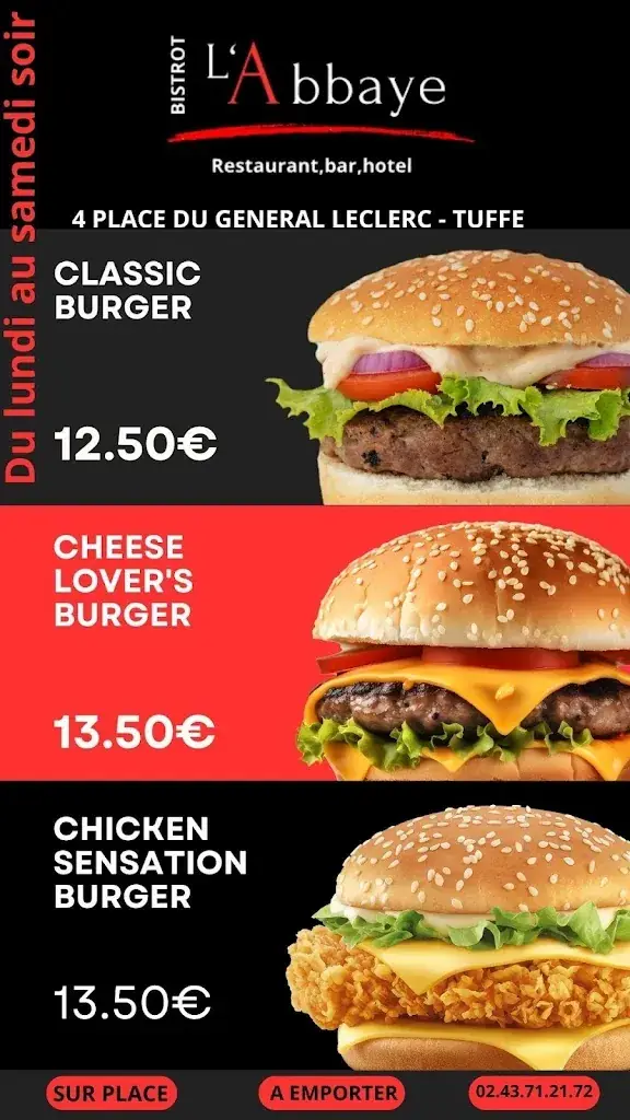 Menu_Bistrot De L'abbaye_Chéronne_immagine_3